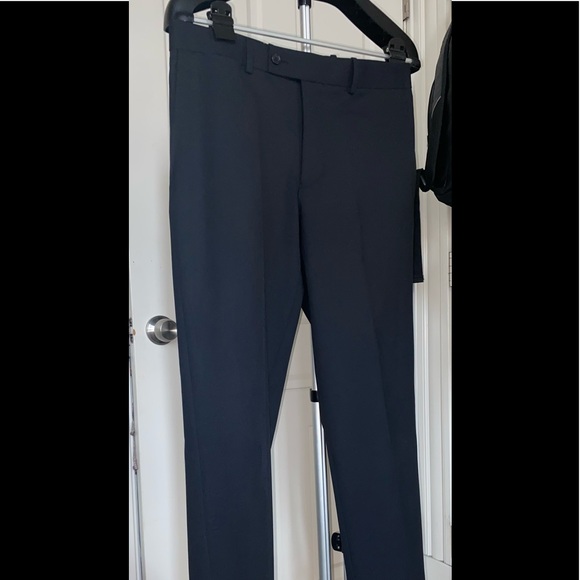 PAUL BETENLY CERAMICA Roberto Blazer 38R Roma Pant 31R Modern Slim Suit Charcoal - Picture 15 of 16